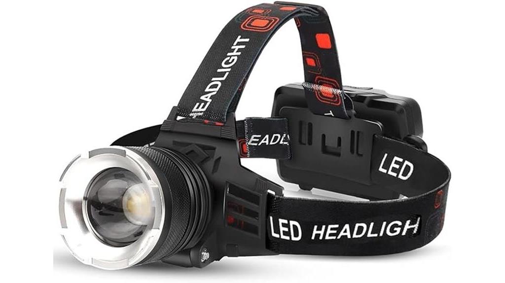 high powered rechargeable headlamp