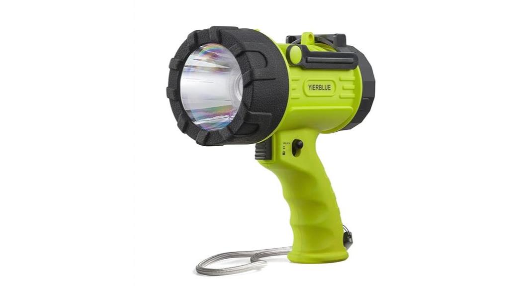 high powered rechargeable spotlight