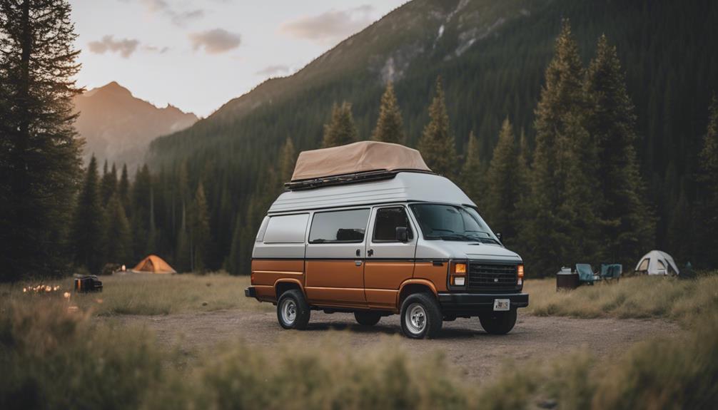 ideal camper conversion van