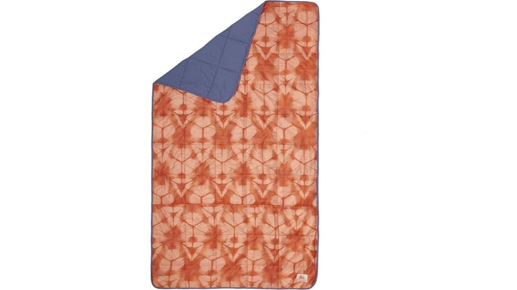 insulated camping throw blanket