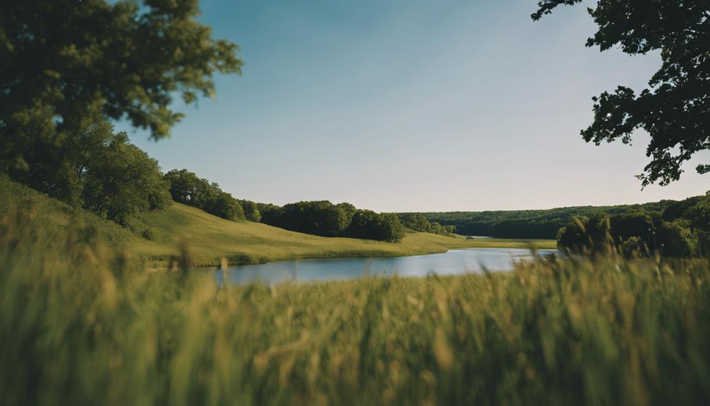 iowa s diverse landscape features