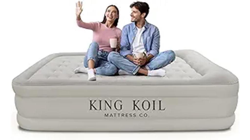 king koil plush air mattress