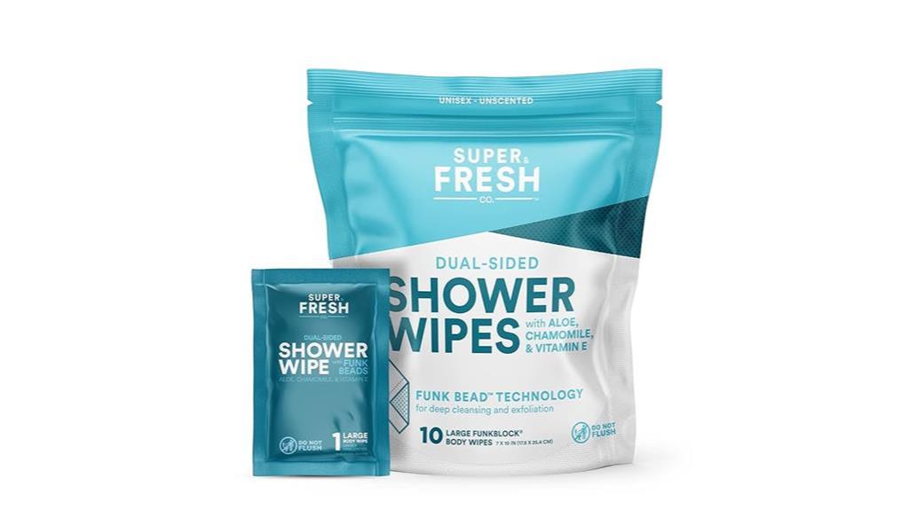 large individually wrapped wipes