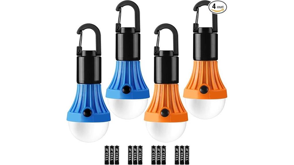 led camping lantern set