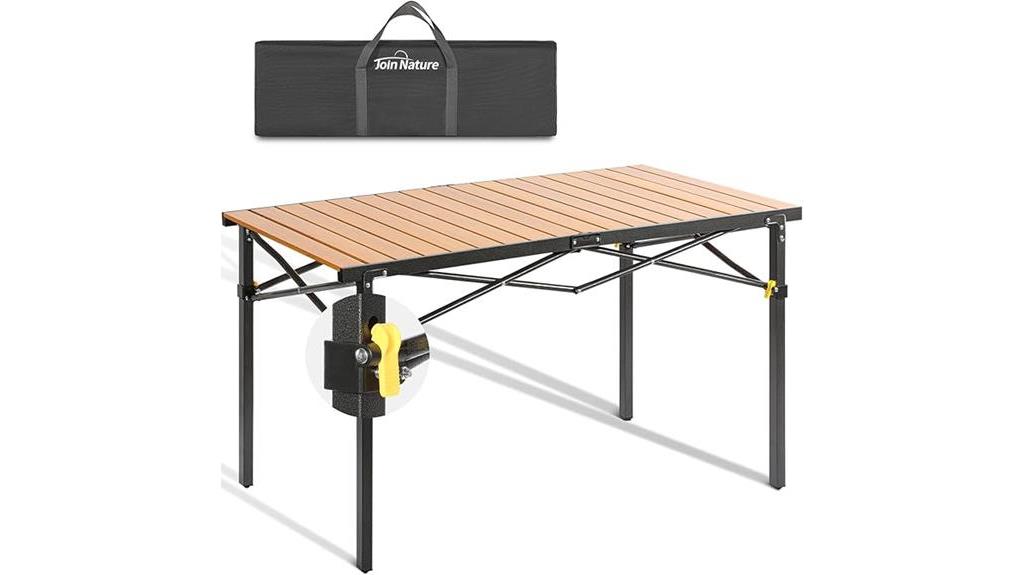 lightweight foldable camping table