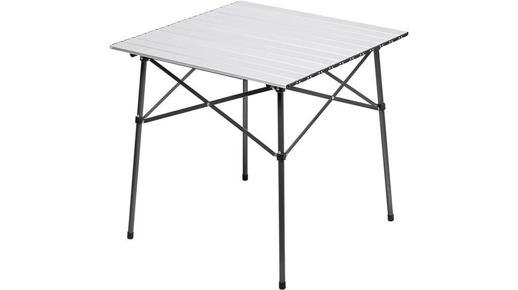 lightweight folding camping table