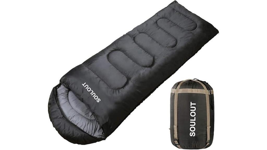 lightweight waterproof camping sleeping bag