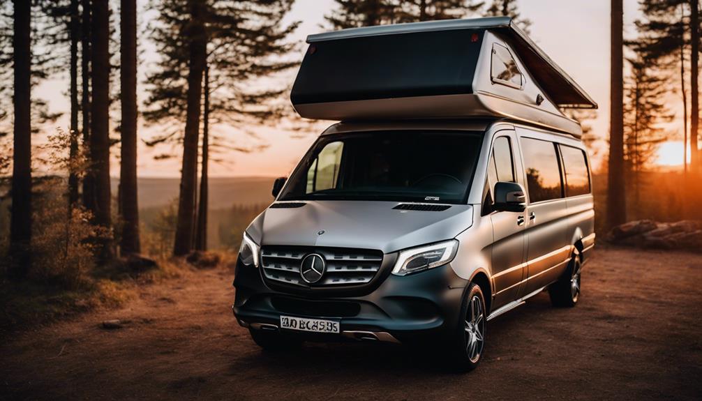 luxury mercedes camper conversion