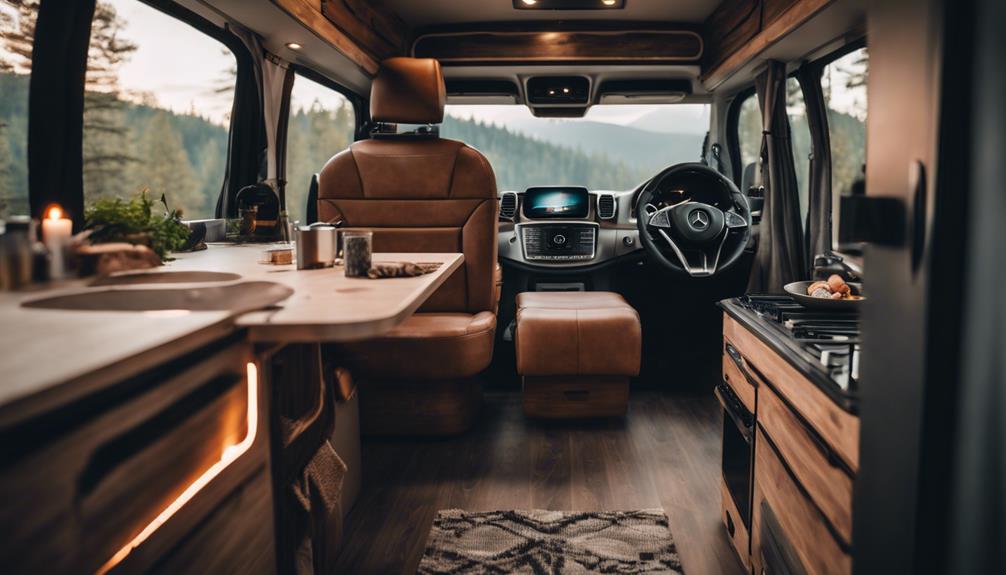 luxury mercedes van conversion