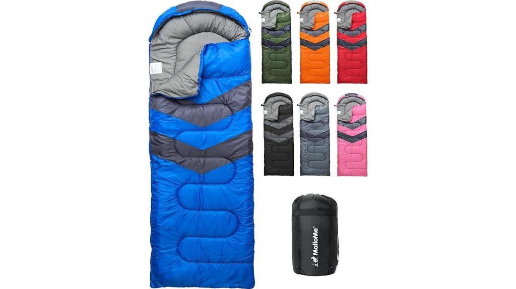 mallome cold weather sleeping bags