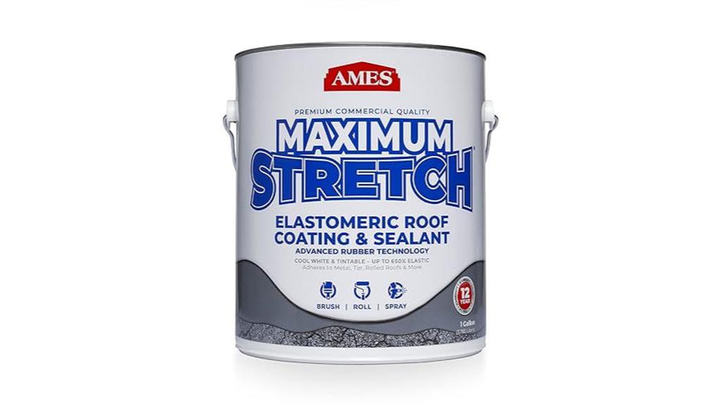 maximum stretch roof coating