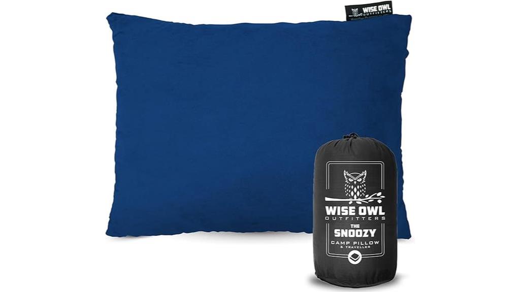 memory foam camping pillow