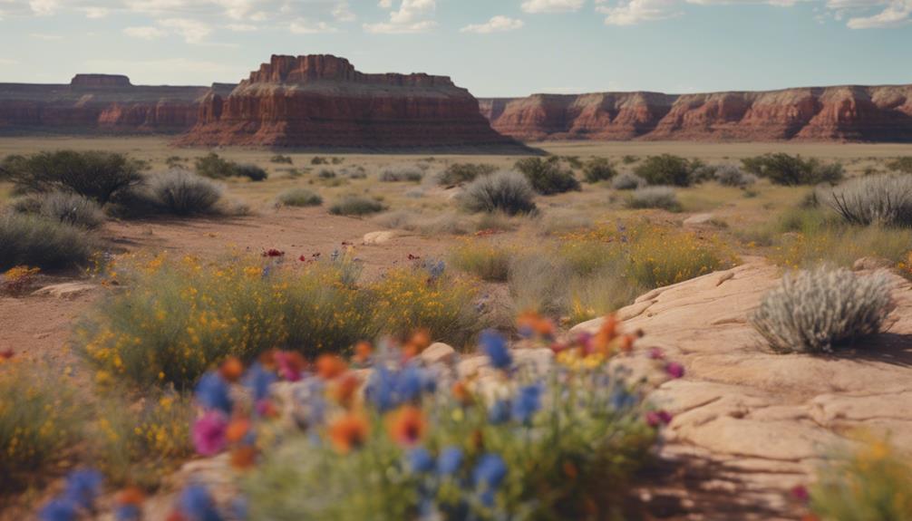 natural landforms and features