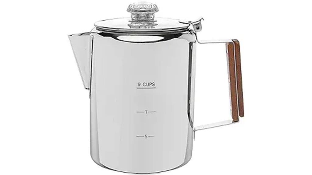 nine cup coffee percolator