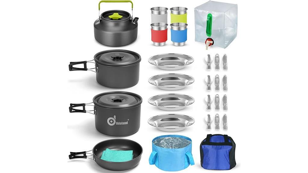 odoland 29 piece cookware set