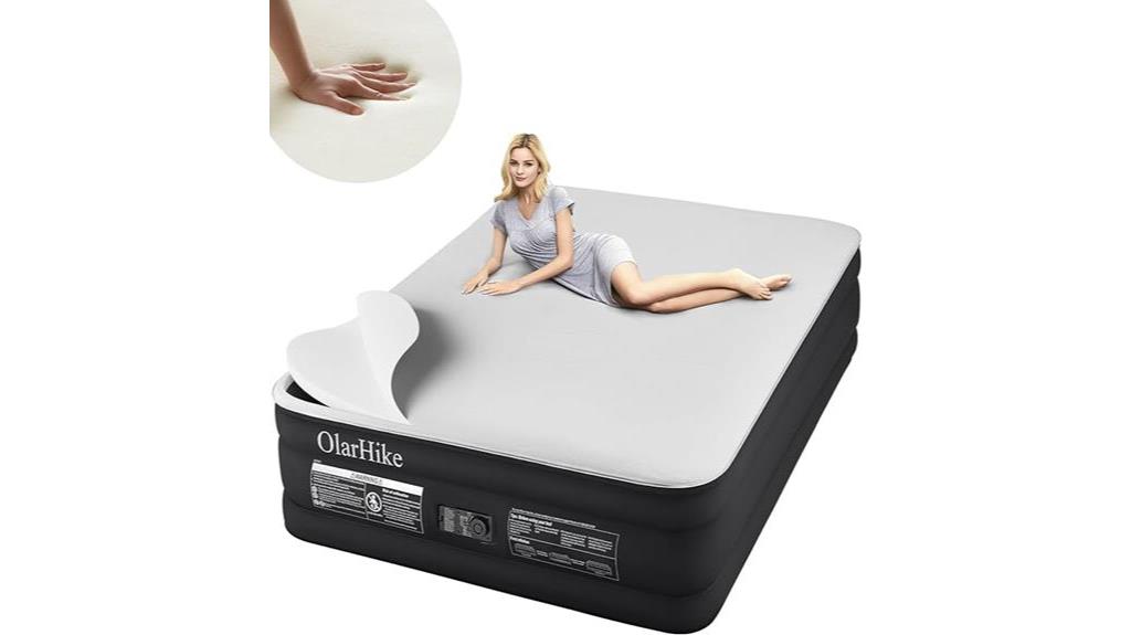 olarhike queen air mattress