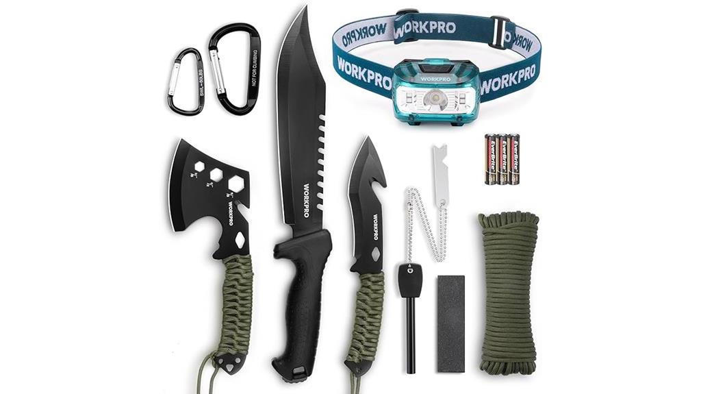 outdoor survival tool set