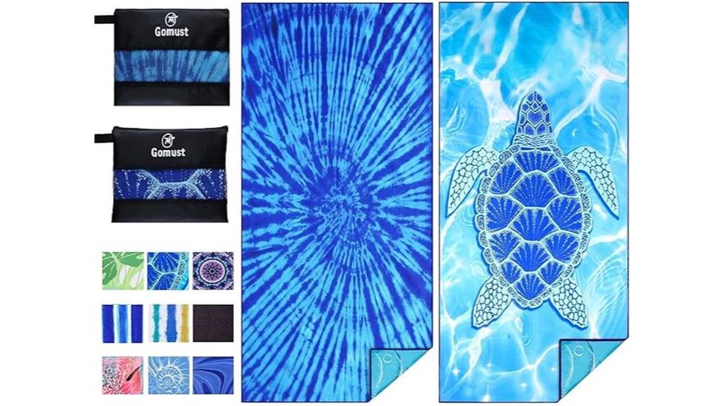 oversized microfiber beach towels