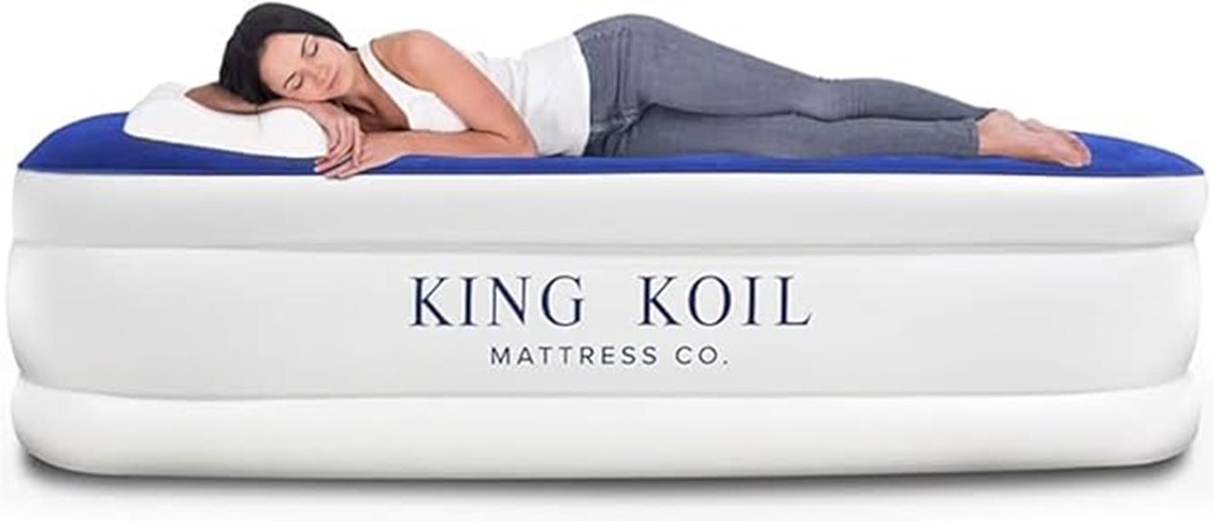 plush queen air mattress