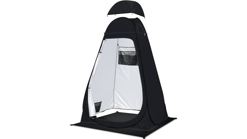 pop up camping privacy tent