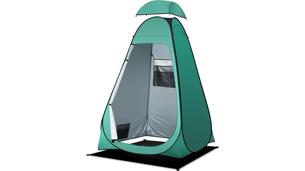 pop up camping privacy tent