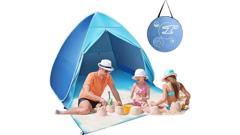 portable beach tent bundle