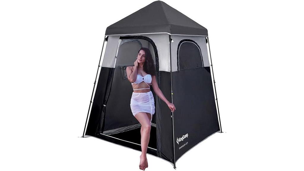 portable camping shower tent