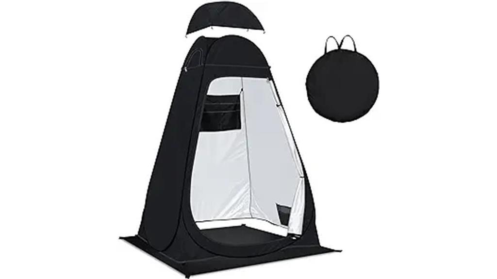 portable camping shower tent