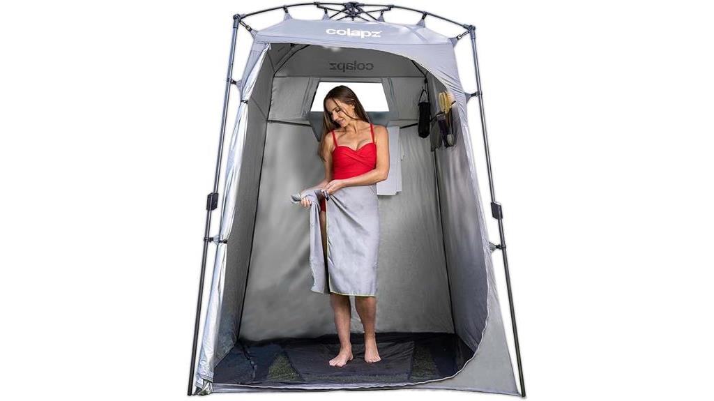 portable camping shower tent