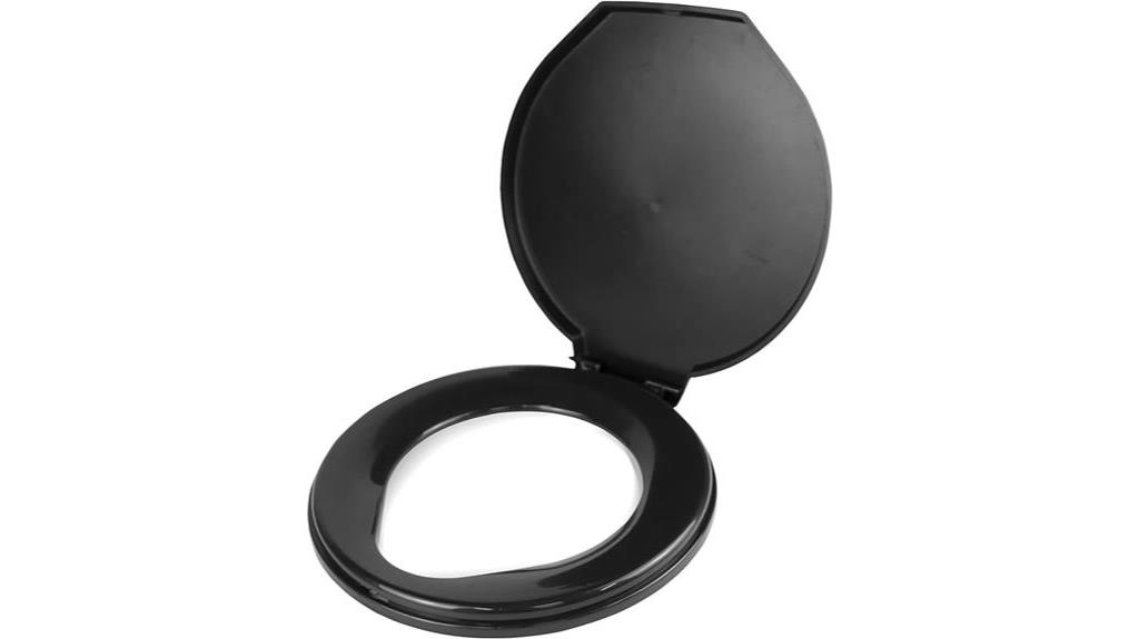 portable camping toilet seat