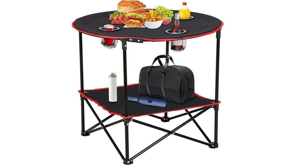 portable folding picnic table