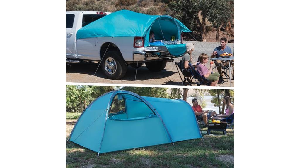 portable pickup truck tent