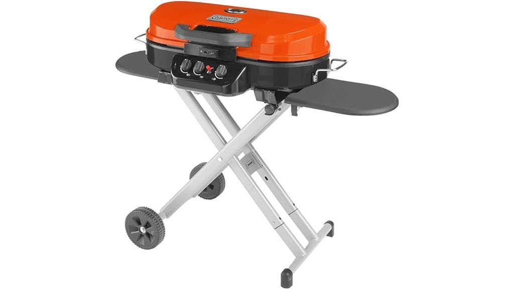 portable propane grill coleman