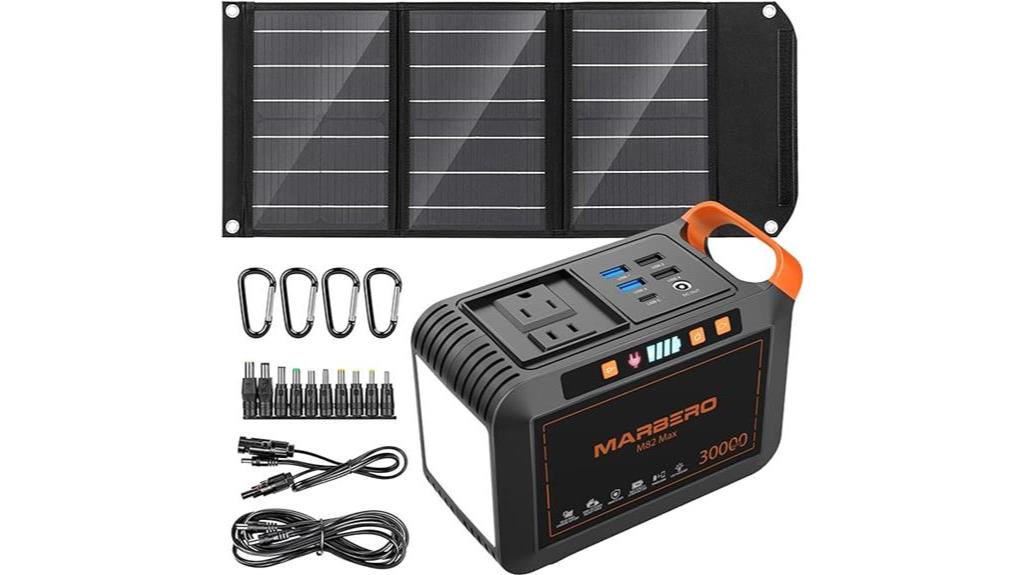 portable solar power station