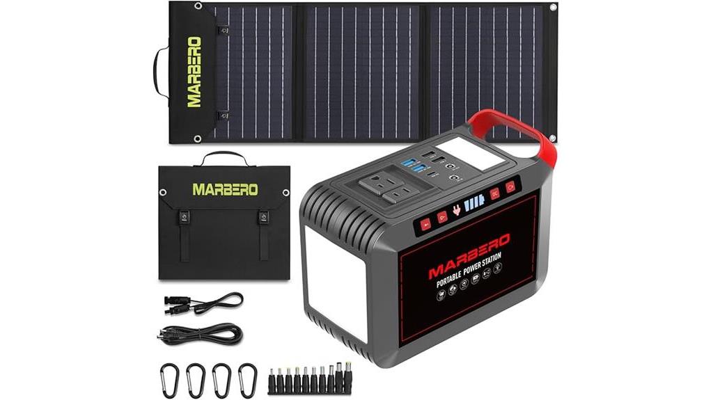 portable solar power station