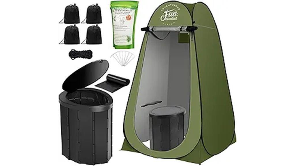 portable toilet kit essentials