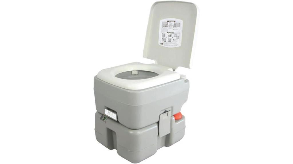 portable toilet with carrying bag