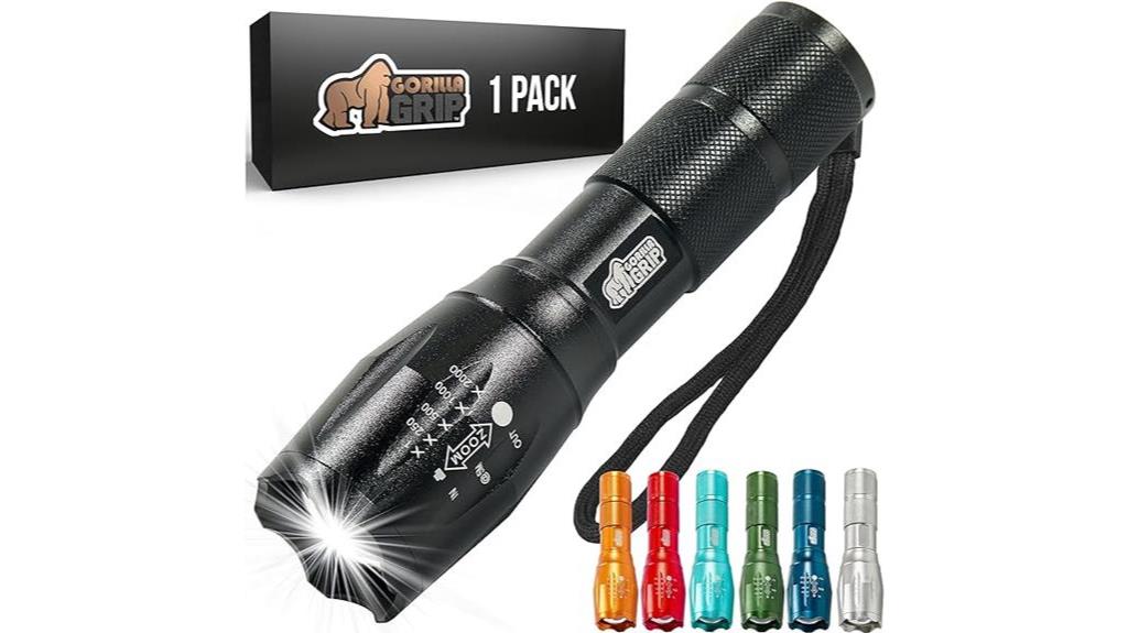 powerful led tactical flashlight