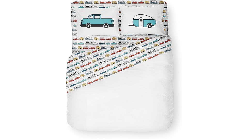 queen rv bed sheet set