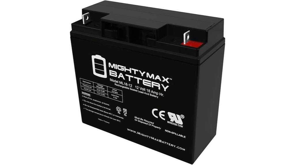 15 Best 12V Batteries for Pop-Up Campers: Power Your Adventures in 2025 9 rechargeable agm battery ml18 12