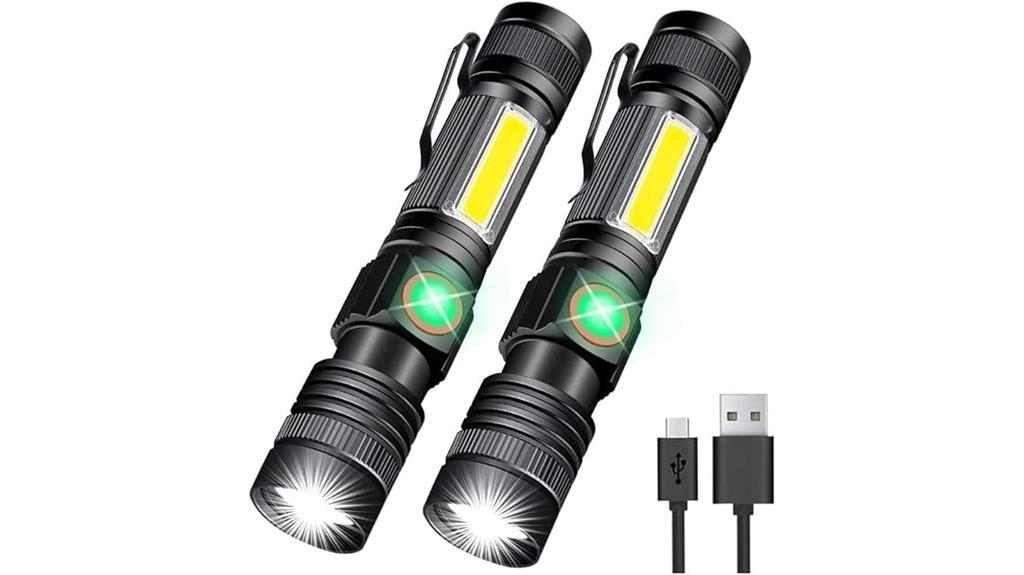 rechargeable super bright flashlight