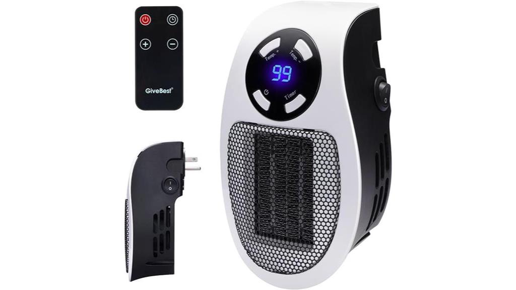 remote controlled programmable wall heater