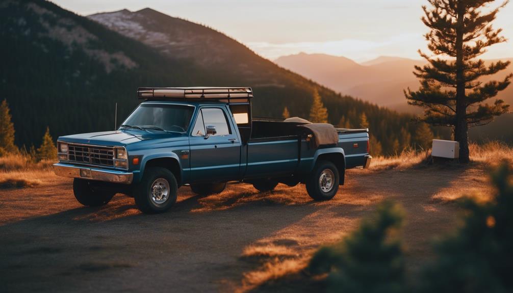 rugged reliable camper truck