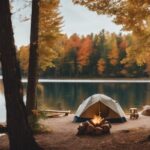 scenic wisconsin tent camping