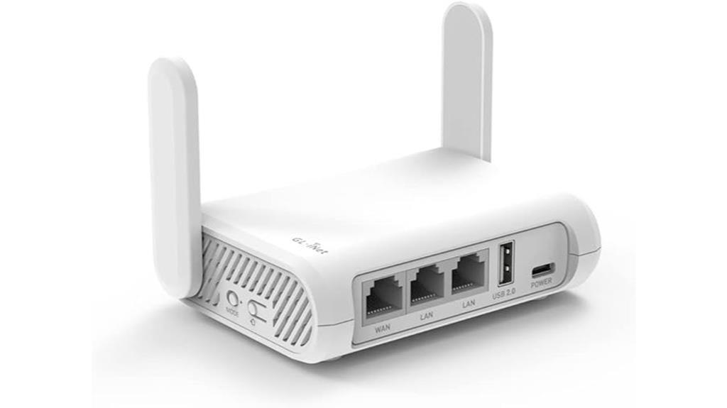 secure travel wifi router