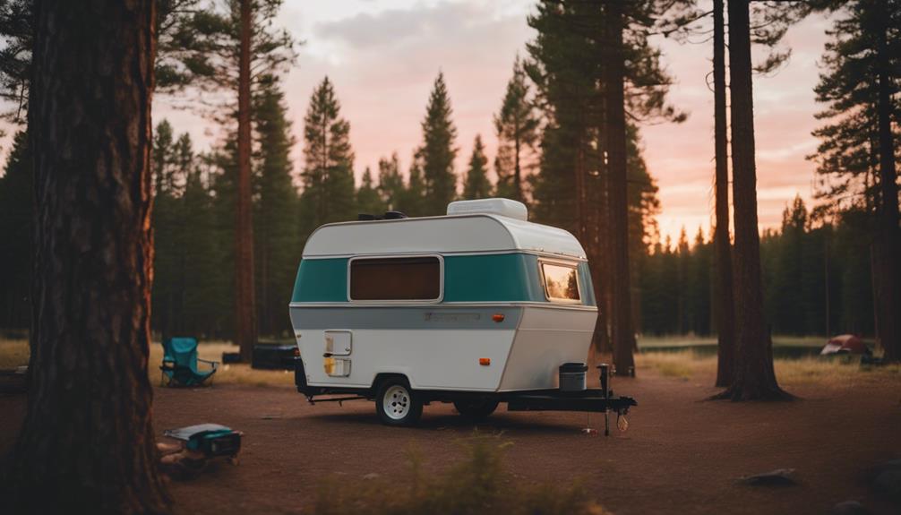 secure your pop up camper