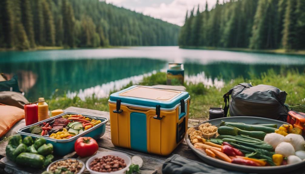 selecting camping food essentials