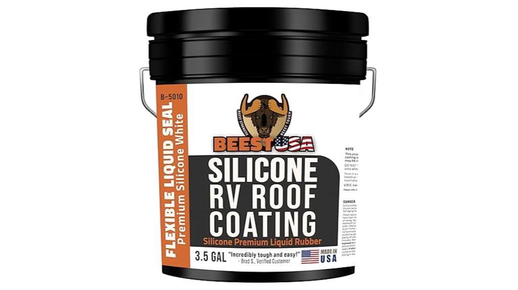 silicone rv roof sealant