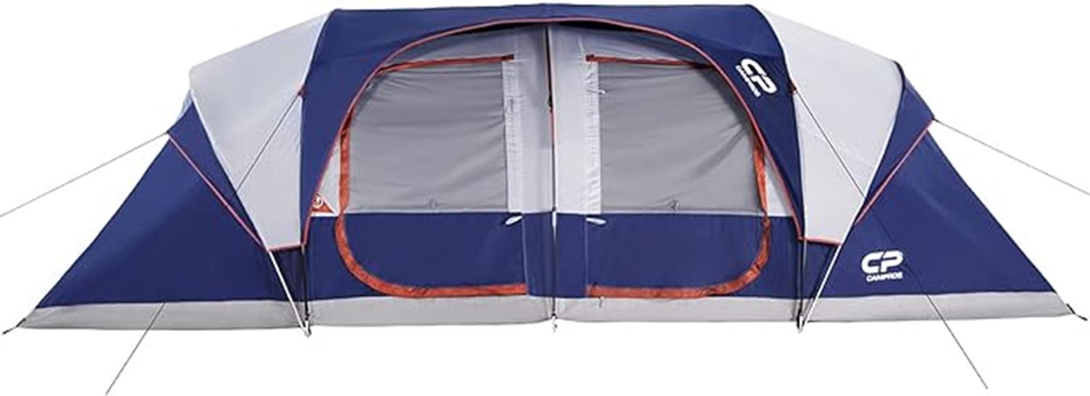 spacious campros camping tent