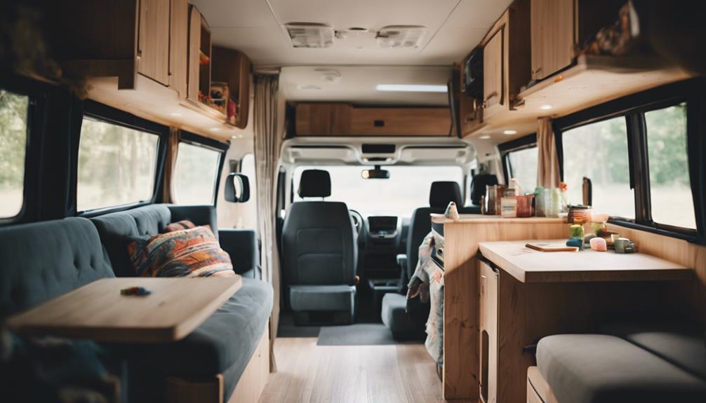 spacious family camper van